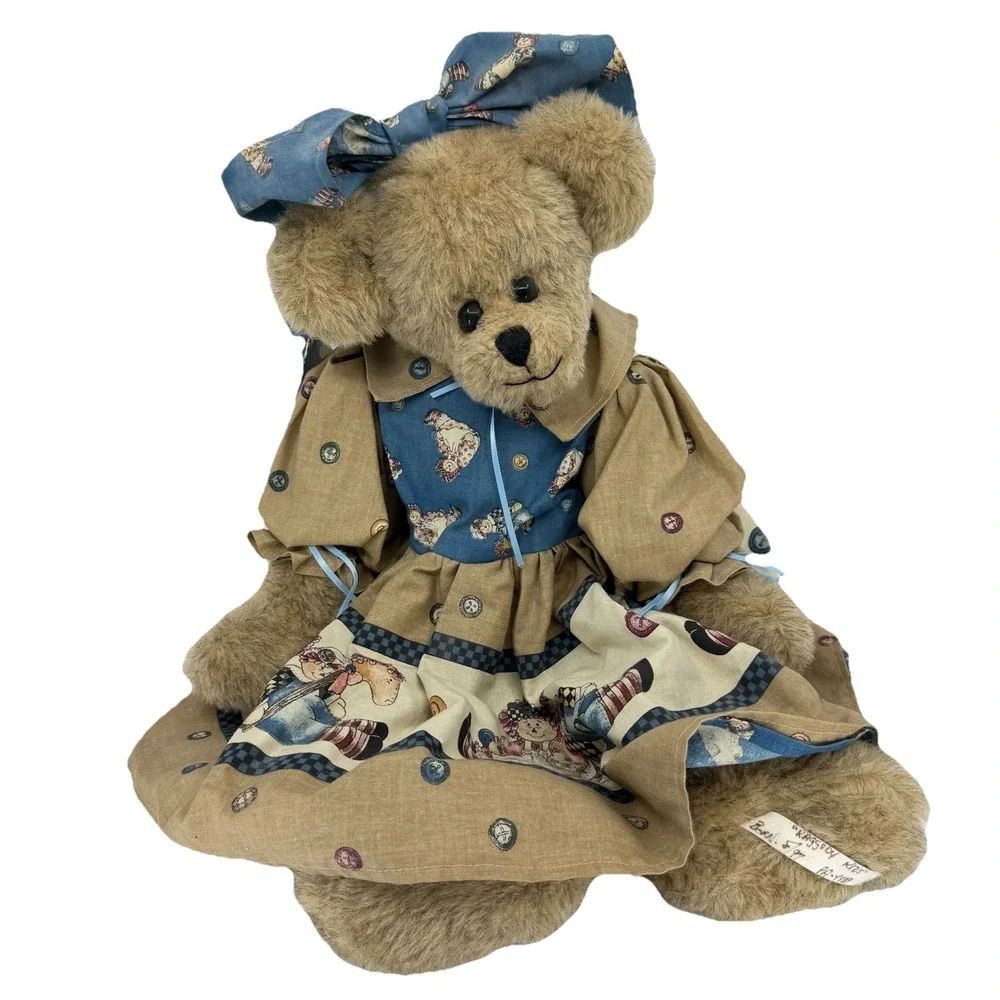 Bears by Pat Handmade Folk Art Teddy Bear 19